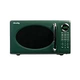 Danby DMW07E1GDB 0.7 cu Retro Microwave with 8 Preset Menus, 10 Modes, Timer, 700 W, Green