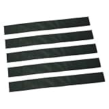 Jenivaint 5PCS Flood Barrier Bags, Non Woven Absorbent Resin Water Filled Barrier, with Reusable Design for House Door Window Garage Basement Hurricane Flood Protection