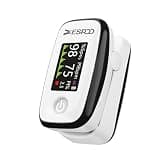 Oxygen Monitor Fingertip, Pulse Oximeter with OLED-TFT Display and 20 Memories