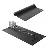 VEVOR Treadmill Mat for Carpet Floor, 1/4" Thick, 36" x 78" Exercise Equipment Mat for Treadmills, Elliptical, Rowing Machine, High Density PVC Floor Protector, Waterproof and Non-Slip for Home Gym