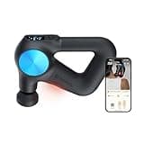 Therabody Theragun PRO Plus - 6-in-1 Deep Tissue Percussion Massage Gun, Handheld Personal Massager for Full Body Pain Relief & Muscle Tension with Biometric Breathwork, Vibration & Heated Attachments