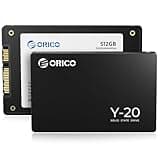 ORICO 512GB SATA SSD 2.5 Inch Internal Solid State Drive, Read Speed up to 500MB/s, SATA III 6Gbps for Desktop Laptop NAS DIY External Drive - Y20