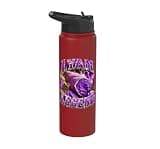 I Yam Legend Bootleg Meme Ube Pun Purple Yam Dad Joke Stainless Steel Insulated Water Bottle