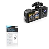 BoxWave Screen Protector Compatible With EMRSTORES-Y15 dash cam (2 in) - ClearTouch Crystal (2-Pack), HD Film Skin - Shields From Scratches