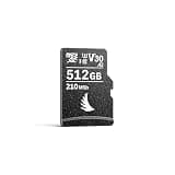Angelbird AV PRO microSD V30 512 GB - high-Performance microSDXC UHS-I A2 Memory Card - up to 8K - Write Speed up to 175 MB/s - for Drones, Action Cams, Smartphones, Gaming