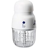 Bc Babycare Baby Food Maker-Glass Baby Puree blender for Fruit, Vegatable & Meat,Mini Food Processor for Potatoes, Grapes & Strawberries,White,10oz
