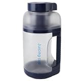 Omquot Portable Electric USB Rechargeable Multifunctional Juicer Blender for Fruit and Vegetables with Large Capacity for Home Office Travel (Blue)