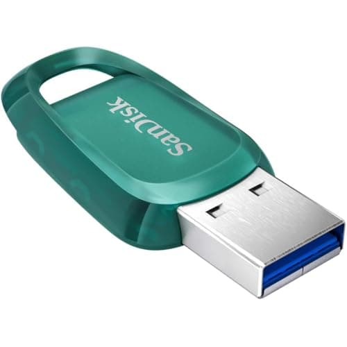 SANDISK 128GB Ultra ECO SUPERSPEEDAND USB 3.2 GEN 1 Flash Drive - Teal