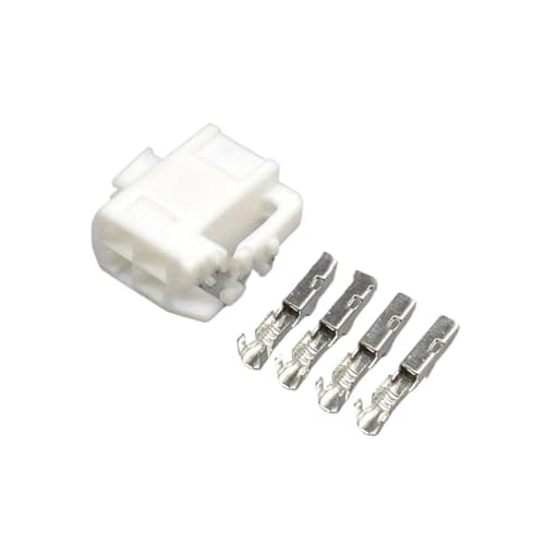 BTYSEQ 1-20 Sets 4 Pin 6520-0349 7282-1042 Automotive Electrical Connector Socket Air Spring Plug 90980-10795(Female Connector Set,1Set)