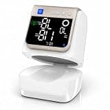 Automatic Electronic Blood Pressure Monitor, 22-40 CM Blood Pressure Cuff, 3 Users*199 Memories, Arm Blood Pressure Monitors for Home Use, Backlit Large LED Screen, BP Monitor (White Bronze)