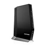 NETGEAR Nighthawk Cable Modem and WiFi 6 Router Combo (CAX80) - Compatible with All Major Cable Providers incl. Xfinity, Spectrum, Cox - Cable Plans up to 2 Gbps - AX6000 WiFi 6 Speed - DOCSIS 3.1