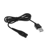 4.3V A00390 Replacement Shaver Charger ,Compatible For Philips, One Blade QP2520, QP2520 / 90, QP2520 / 70, QP2520 / 72 Razor Charger(Only USB Cable)