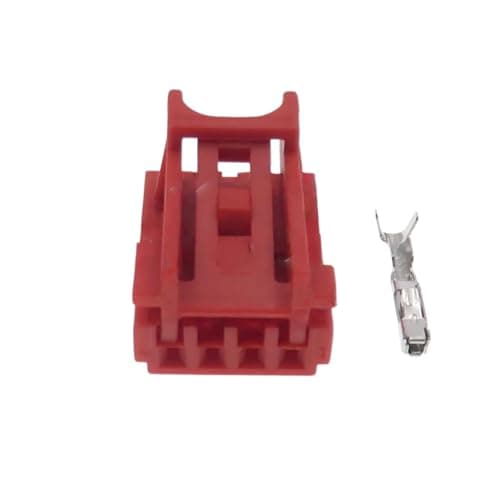 automotive wire connectors 1/5/10 Pcs 4 Pin Automotive 8K0972994B 8K0973754B 1670988-3 Light Wire Connector Car maintenance(Female with Pin,5pcs)