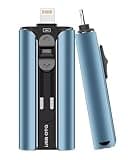 MFi Certified Flash Drive 256GB for iPhone Thumb Drive Photo Stick, High Speed USB Memory Stick iPhone Flash Drive for Photos Videos, External Storage Jump Drive for iPhone/iPad/Android/PC (Blue)