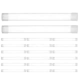 FOMIYES 20pcs Protective Tubes Storage Cases 15x150mm Portable Container with Cap for Use