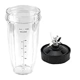 Compatible for Ninja, 24Oz Cup with 7-Fin Extractor Blade for BN801 SS101