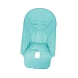 Wswqop High Chairs Seat Cover Chair Dining Mat Booster Cushion Protector Pu Leather Cover with Lightweight Portable Construction Suitable for Family, Blue