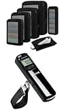 BAGAIL 6 Set Compression Packing Cubes and Digital Luggage Scale