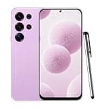 CostMvp S25Ultra 4G Smartphone Unlocked, Android 12.0 Mobile Phones 6.6'' HD+ Display, 4GB RAM 32GB ROM/256GB SD, 4G Dual SIM Dual Camera, Face ID+WiFi+BT+FM+GPS+OTG (Pink)