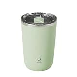 Yhplxyuus Smart Electric Stirring Cup with Battery Stainless Steel for Mixed Drinks Smart Stirring Cup Portable Auto
