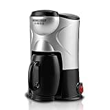 OISNGWNG Coffee & Tea Maker Stylish Home Portable Fully Automatic Mini Machine EU
