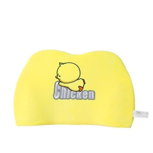 cynarae Car Cute Headrest Pillow Neck Comfortable Soft Car Seat Pillows for Driving Head Rest Cushion for Travelling and Home (Yellow)