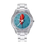 FekiLoot Watches for Men Big Face Stainless Steel Wristwatch Casual Watch