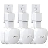 Tizomi Outlet Wall Mount Only for eero 6 & 6+ mesh Wi-Fi System (NOT for Pro 6/Pro 6E), No Messy Wires & Space Saving Outlet Mount Holder for eero 6 Extender (3 Pack)