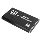 Yunseity 4K 60Hz Audio Video Card HD Multimedia Interface to USB 3.0 with Aluminum Alloy Housing for Live Streaming Gaming PC Recording