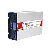 Pure Sine Wave Inverter 4000W 5000W DC 12V 24V 48V 60V to AC 220V 110V 50HZ 60HZ Solar Power Converter