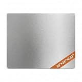 29.5" x 24" Stainless Steel Backsplash for Stove, 0.7mm Heavy Duty Metal Splatter Guard for Kitchen Wall, Large Stove Backsplash Panel Behind Range with 4 Anchor Screws & Cleaning Kit, Brushed Silver