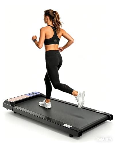 Mokirui Walking Pad Treadmill with Incline, Treadmills for Home Small, 2.5 HP Under Desk Treadmill with Quiet Brushless, Portable Compact Treadmill for Small Spaces, 0.6-4.0MPH