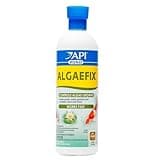 API POND ALGAEFIX (16 fl oz) Pond Algae Control - Copper Free - Clean, Clear Water - Up to 4800 Gallons - Safe for Fish & Plants - Water Gardens, Fountains - Natural Active Ingredient - EPA-Registered