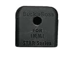 Buckle Boss® Transit for IMMI Star Seats (SEAT Harness Guard ONLY) | Front Facing Seat Harness Button Covers for IMMI StarSeats | Preventing Passengers from Unbuckling Themselves