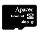 AP-MSD01GISI-T Memory Cards Industrial microSD SLC Extended Temp 1GB
