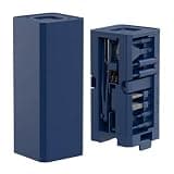 32-in-1 Multi-Functional Cleaning Kit for Electronics Including Headphones,Mobile Phones,Computer,Monitor,Lens and etc, Compact and Portable Design (Navy Blue)