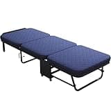 Camping Crib Bed Folding Cribs for Adults Heavy Duty, Heavy Duty Sleeping Cribs with Carry Bag, Heavy Duty Sleeping Cribs with Dust Cover, Fit