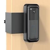 Blink Doorbell Mount, Anti-Theft Video Doorbell Door Mount Bracket No Drilling, Not Block Doorbell Motion Sensor, Easy to Install, Fit for Blink Doorbell Camera (Black)