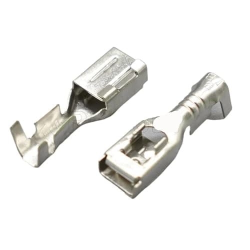 1000 Pcs 4.8mm Automotive Wire Connector Splice Terminal Socket Fuse Box Cable Harness Female Crimp Pins DJ621-4.8 * 0.8B