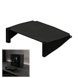 120mm Fan Shroud Angled Airflow Redirector, 12cm PC Cooling Fan Duct, Noise Reduction Fan Cover, Airflow Direction Adapter for Computer Case Cooling System
