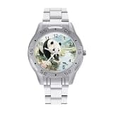 FekiLoot Watches for Men Big Face Stainless Steel Wristwatch Casual Watch