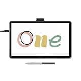 Wacom One 14 Drawing Tablet with Screen, 14” HD Full-Laminated Digital Art Tablet with Creative Software and Training, Graphics Drawing Pad for Mac and Windows
