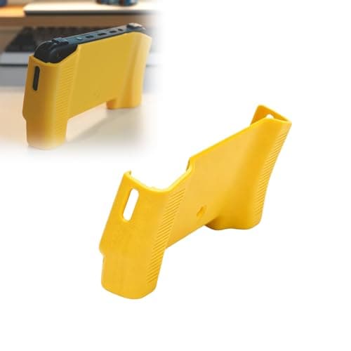 KEJKHA 3 in 1 Grip, Case and Stand Compatible with Anbernic RG35XX H and RG353m | Ergonomic Handheld Cover with Pocket Mode and Kickstand | Sound Redirecting Design