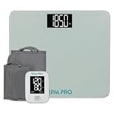 RPM PRO XL Heart Health Diagnostics Product Bundle | Bluetooth Blood Pressure Monitor + Wide-Platform Digital Weight Scale | Remote Patient Monitoring Devices for Chronic Care & Telehealth