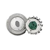 HQ64 Replacement Shaver Heads, 3 Pack Stainless Steel Blade Compatible with Philips HQ/AT/PT Series HQ5705 HQ5710 HQ5715 HQ6070 HQ6075 HQ6090 AT750 AT751 AT810 PT710 PT715 PT720(C)