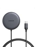 UGREEN Wireless Charger, Qi2.2 Qi2 Certified 25W Fast MagSafe-Compatible Wireless Charging Pad, 5ft Magnetic Charger for iPhone 17/16/15/14/13/12, Galaxy S26/25, Pixel 10, Black