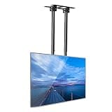 TV Stand tv Wall Mount Tilt, Extension Ceiling TV Mount Bracket, Holds Up to 60kg Screens, Fits 37-80 Inch LED Screen Display