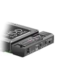 M.2 NVMe/SATA & 2.5”/3.5” Hard Drive Cloner Docking Staion, ICY BOX 10Gbps NVMe Cloner&Reader, M.2 to SATA Hard Drive Dock for 2.5"/3.5" SSD&HDD Hard Drives, Offline Clone Enclosure, Tool-Free