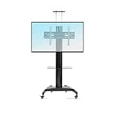 SDdPulse Display Bracket TV Stand Base TV Stand Home Floor-to-Ceiling Mobile LCD TVs Stand Office Conference Room Heavy-Duty Display Cart Bracket ''32/65/70 Inches Tv Stand Mount