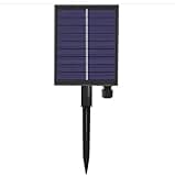 Yowin 1200mAh Solar Panel for Solar Garden Lights, Charging Panel, 8 Flashing Modes 24V Outdoor Fairy Lights Board for LED String Light